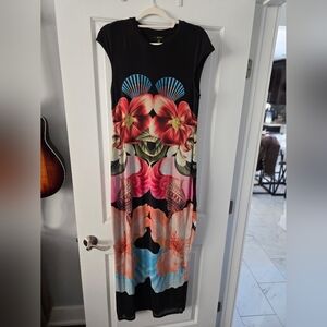 AFRM Black Floral Maxi Dress